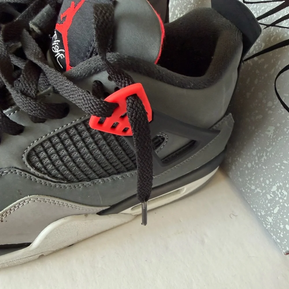 Jordan 4 Infra Red Cool Grey Size 11